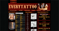 Desktop Screenshot of everytattoo.com