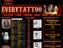 Tablet Screenshot of everytattoo.com
